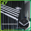 Z211 Wholesale shower curtain track curved 16/19 /22/25/28/30mm / curved shower rails chrome